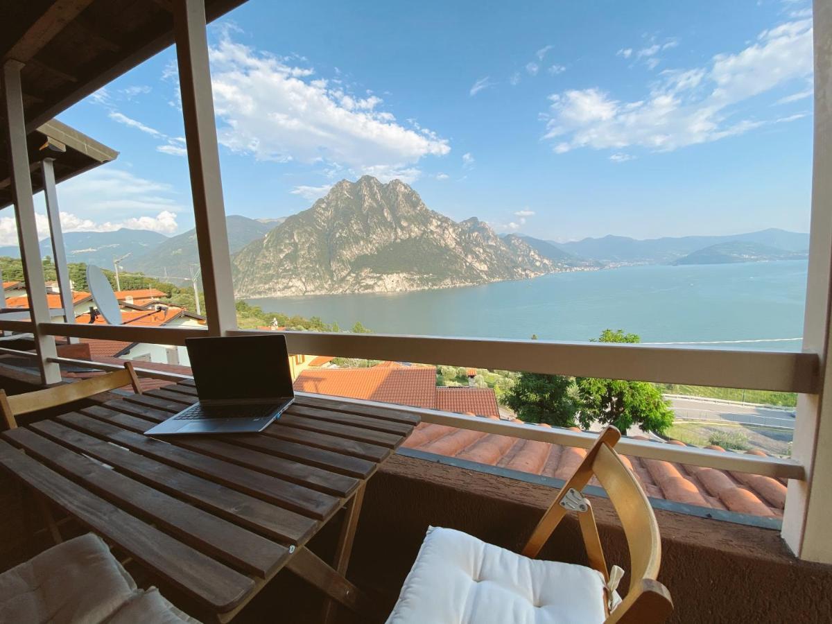 Bella Vista Apartment Riva di Solto Esterno foto
